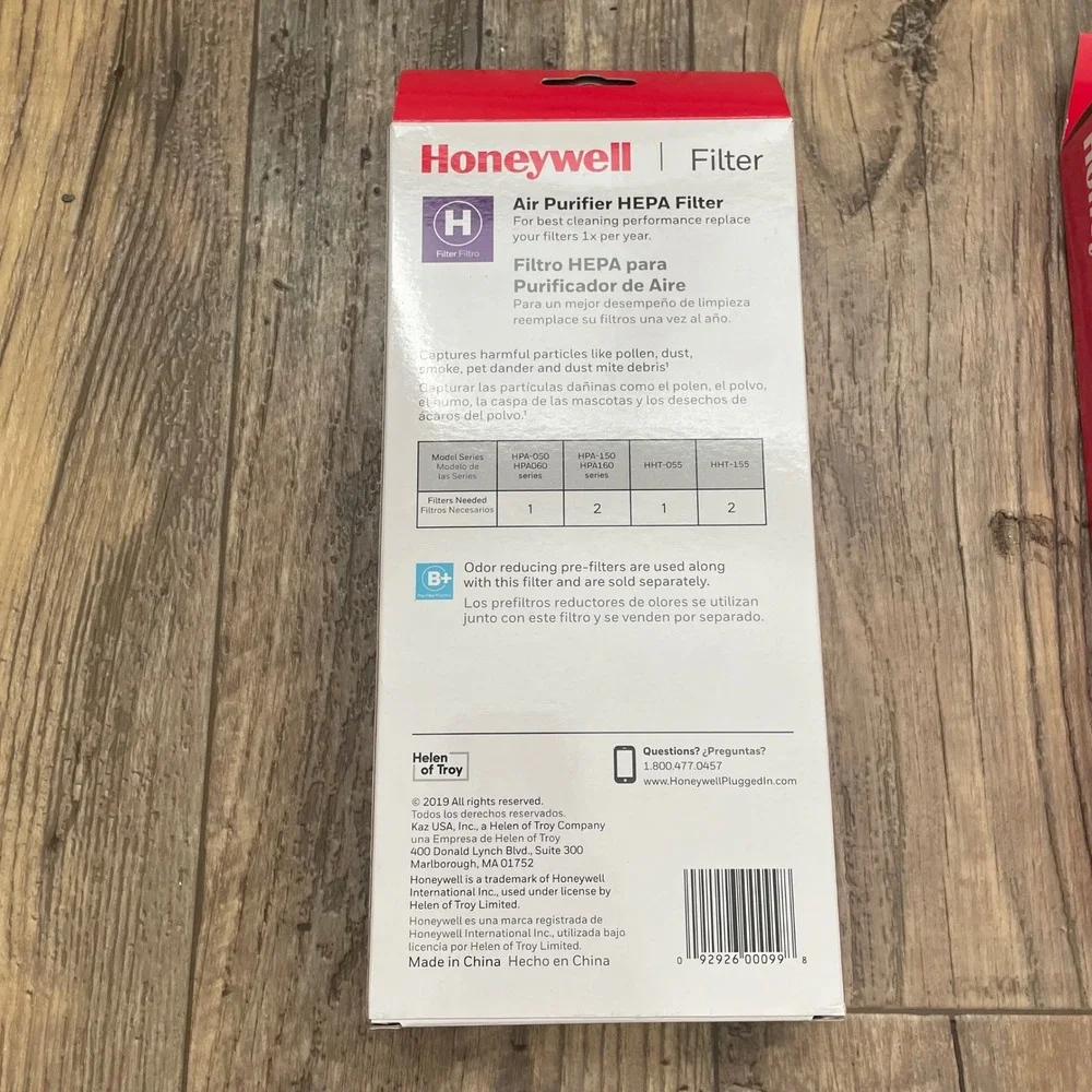 Honeywell Air Purifier HEPA Filter The‎ Doctors Choice HRF H1 (lot of 2)